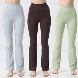 Lady Training Yogas Pants Long Wunder Train Bodybuilding Flared Mini Thin Jogging Bell Bottoms Popular Gym Trousers Stretch Fast and Free