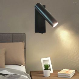 Wall Lamp 1800AMH Rechargeable Magnetic Suction Bedroom Bedside Study Reading Attached Freely Desk Spotlight