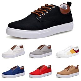 Casual Shoes Men Women Grey Fog White Black Red Grey Khaki mens trainers outdoor sports sneakers color3