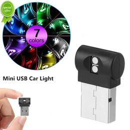New Mini USB LED Night Atmosphere Lights Plug-In 5V Lamps Ambient Lighting Interior Home Decoration for Auto Car Desktop Wall