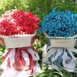 Decorative Flowers 100gGypsophile Decorations For Home Natural Wedding Bouquet Bouquets Of Preserved Dried Decoration Brida