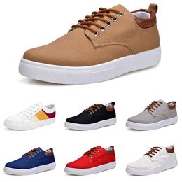 Casual Shoes Men Women Grey Fog White Black Red Grey Khaki mens trainers outdoor sports sneakers color54