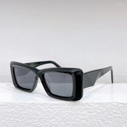 Sunglasses 2023 Vintage Cat Eye Women 45k Ladies Black High Quality Square Sun Glasses Female UV400