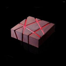 Baking Moulds 2023 White Silicone Cube Magma Cake Mould Dessert Mousse Chocolate Pan Tools