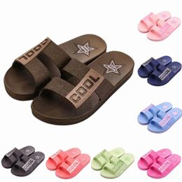 slippers women men shoes Blue Green Purple Beach Coast Bathroom Indoor Outdoor Antiskid sandals size 36-45 t9eJ#