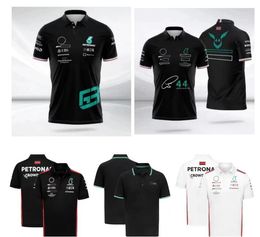 F1 Racing Polo Shirt Summer New Lapel Body the Same Style Custom