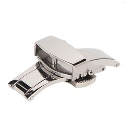 Watch Boxes Deployment Buckle Clasp Ergonomic Fully Compatible Silver High Finished Stainless Steel Band For Store