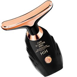 Portable Slim Equipment Neck Massage Instrument Lifting Jawline Skin Tightening Low Frequency Massager Mini Galvanic Face Care 230609