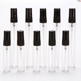 300 X 5ml 10ml Refillable Portable Perfume Glass Bottle 1/3oz Travel Empty Spray Atomizer Bottles Cosmetic Packaging Containerhigh qty Isvkj