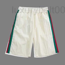 Men's Shorts designer for men and women, casual Parisian sanitary pants g red green nylon shorts 13GP