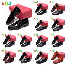 Мужские роскошные кожаные туфли для обуви низкой каблуки Дизайнерская обувь обувь ботиль