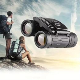 40x22 Outdoor Telescope, Mini Compact Pocket Binoculars, Lightweight Foldable Binoculars, Easy Focus Small Binoculars