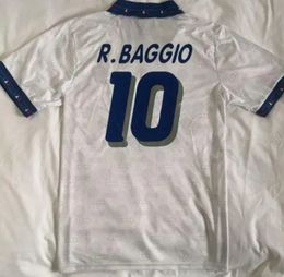 1994 Italys Retro soccer jerseys VINTAGE CLASSIC R. BAGGIO 10 CONTE 15 BARESI 6 MALDINI camisetas maillots version kit uniform de foot jersey 94