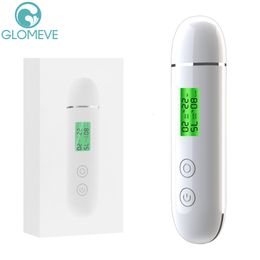 Steamer Portable LCD Digital Water Oil Moisture Tester Fluorescent Agent Skin Analyzer Detector Face Care Tool 230609