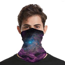 Bandanas Cloud Galaxy Bandana Flaming Star Nebula Windproof Fishing Neck Tube Magic Fashion Pirate