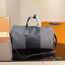 2023-Designer Duffel Bags Luxury Shopping Bag Handbag Fashion Travel Fitness Bag Mens Leather Outdoor Packs Classic Pattern