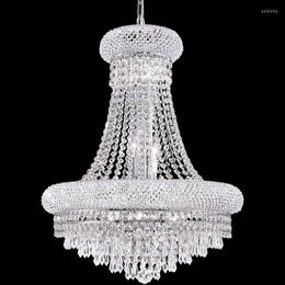 Pendant Lamps Large Crystal Chandeliers Living Room Chandelier Led Ceiling Lighting Villas Clothing Store