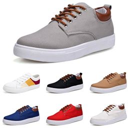 Casual Shoes Men Women Grey Fog White Black Red Grey Khaki mens trainers outdoor sports sneakers color38