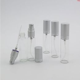 24 x 10ML Portable Clear Glass Sprayer Perfume Bottle 10cc Refillable Parfum Atomizer Fragrance Containershigh qty Nsgvt
