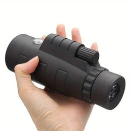 1pc, Monocular Telescope Dual Focusing Adjustment Low Light Night Binocular Spotting Scope Hunting Watching Outdoor Tools