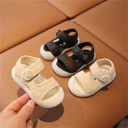 Hot Selling Breathable Baby Shoes Sandals 2023 Summer Baby Walking Sandals 0-1-3 Year Old Soft Sole Comfortable Girls and Boys Shoes