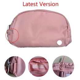 Latest Yoga bags everywhere belt bag fanny pack designer classic bum chest bumbag nylon womens men shoulder crossbody waist bags 20 color lu belt bag