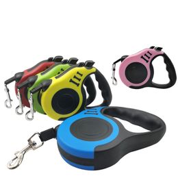 Retractable 360° Tangle Free Dog Harness 3m/5m Durable Pet Walking Leash for small and medium Dogs