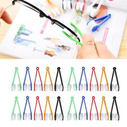 Watch Repair Kits 20pcs Eyeglass Brush Mini Soft Spectacle Cleaner Clip Portable Microfiber Eyeglasses Cleaning Tools