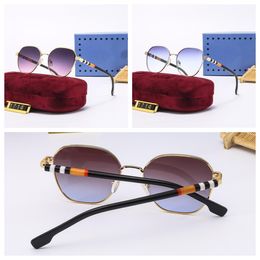 Luxurys big frame sunglasses mens designer womens sunglasses UV400 explosions big fram lovers slim personality concave shape lunette de soleil luxe