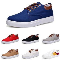 Casual Shoes Men Women Grey Fog White Black Red Grey Khaki mens trainers outdoor sports sneakers color69