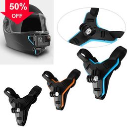 New Gopro Helmet Holder Motorcycle Helmet Front Chin Stand Mount Holder Tripod Mount Action Sports Camera Motorcycle Accessories