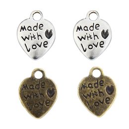 Other Fashion Heart Charm Jewellery Accessories Sier Necklace Pendant For Couple Lovers Holiday Beach Statement Drop Delivery Findings Dhba8