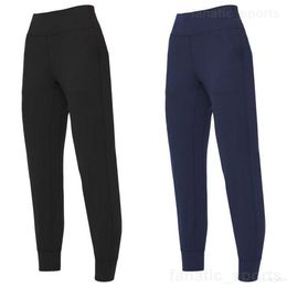 Lady Casual Gym Long Trousers Yoga Loose Jogging Pants Outdoor Running Sportswears Ready to Pockets Full Length Solid Colour Workout Sweatpant