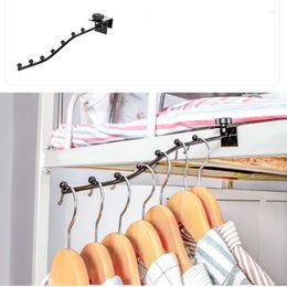 Hangers 2pcs Adjustable Hanger Hook To Dry Clothes Drying Multi-Function Long Clip Data File Storage