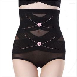 Women's Shapers Sexy Women Slim Waist Trainer Briefs High Breathable Underwear Fitness Bodybuilding For Young Mommy