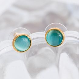 Stud Earrings ER-00484 Luxury Designer Y2k Allergy-free Fashion Opal Jewelry Bride And Bridesmaid Gift Modern Women Earings