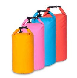 Wholesale 5L 10L 20L 25L Waterproof Dry Bag Pack Sack Swimming Rafting Kayaking River Trekking Floating Boating Bag Outdoor Dry Backpack