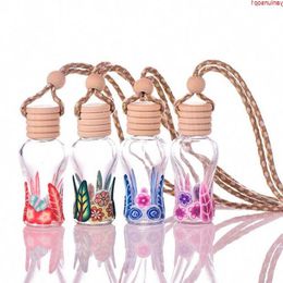 15ml empty Polymer Clay glass Bottles Containers Vials car pendant bottle essential oil bottles Perfume bottleshipping Uwlov