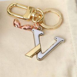 Luxury Key Buckle Car Keychain Handmade Classic Keychains Man Woman Fashion Necklace Bag Pendant Accessories290b