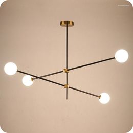 Pendant Lamps Magic Bean Molecular Glass Chandelier Postmodern Simple Nordic Creative Atmospheric Living Room Lamp