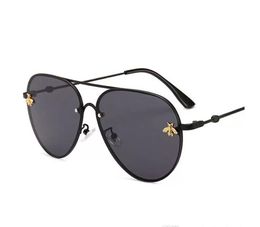 2023 Brand design Sunglasses women men designer Good Quality Fashion metal Oversized sun glasses vintage female male UV400 04