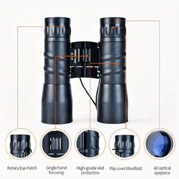 1pc 12x32 Professional Binocular, High Power HD Outdoor Portable Telescope For Night Vision Bird Watching Ball Game Concert