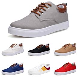 Casual Shoes Men Women Grey Fog White Black Red Grey Khaki mens trainers outdoor sports sneakers color48
