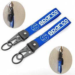 Jg45 Keychains Lanyards Jdm Keychain Spinner Eagle Mouth Blue Sparco Tags Keyring Car for Key Heat Transfer Process Key Chain Auto Accessories Key Rings