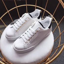 2023Womens men Classics Brand Casual shoes leather lace-up sneaker Running Trainers Letters shoes Flat Printed sneakers