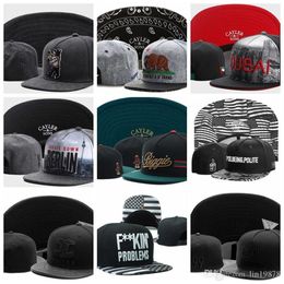 Cayler & Sons Baseball snapback caps outdoors adjustable berlin DUBAI Biggie being polite problems 99 gorras bones men women hats191c