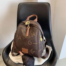 2023 Hot Sell Luxury Classic Fashion bags White Brown Embossed Women Men Backpack Style Bags Duffel Bags Unisex Shoulder Handbags