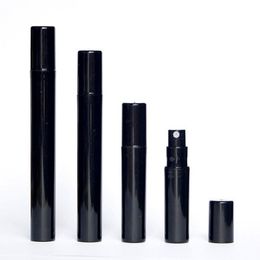 50Pcs 2ml 3ml 4ml 5ml Empty Perfume Mist Black Spray Plastic Bottle Sample Pen Small Atomizer Sprayer Vial Container Xlcqj