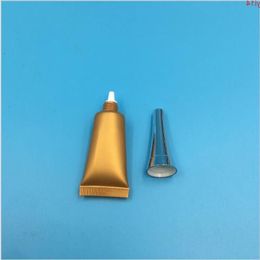 100 pcs New Style 5 ml 10 15 Empty Gold Plastic Tube Bottles Top Grade Eye Gel Cosmetic Containersgood qty Osiow