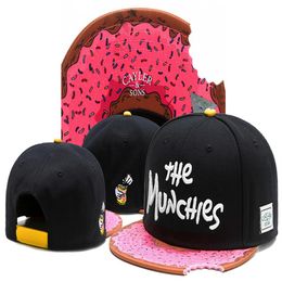 Cayler & Sons pink the MUNCHIES lack of angle hip hop baseball caps snapback hats for men women bone cap snap back casquette271h